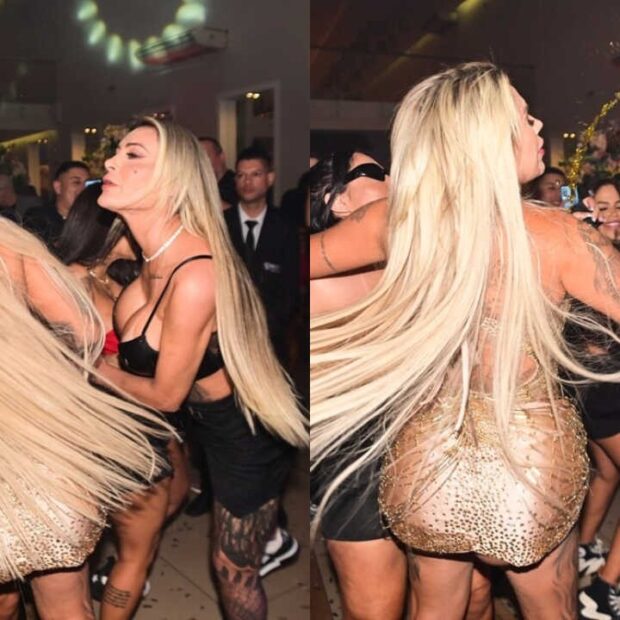 andressa urach e juju ferrari brigam durante festa com direito a cusparada e arremesso de taca 5890
