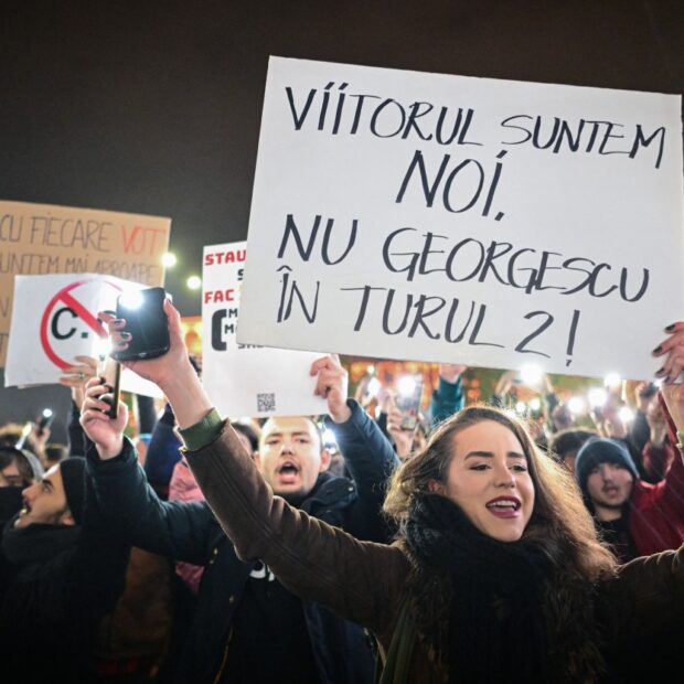 romania politics vote demonstration