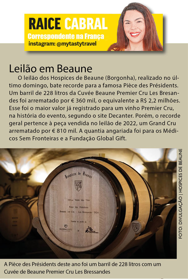 leilão em beaune