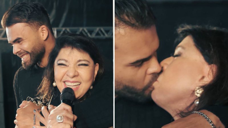 roberta miranda pede seguranca em casamento aos beijos meu noivo widelg