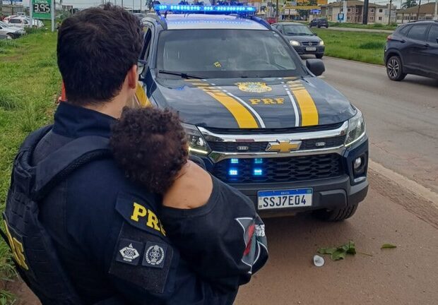 prf mulher resgata surto