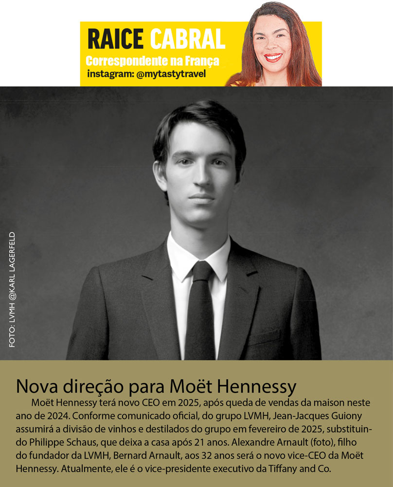 nova direção para moët hennessy