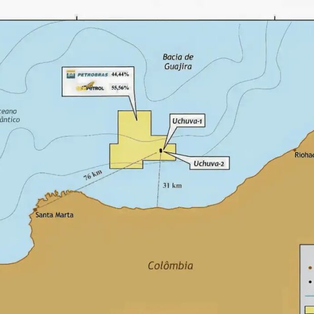 petrobras descobre reservatório de gás na margem equatorial colombiana