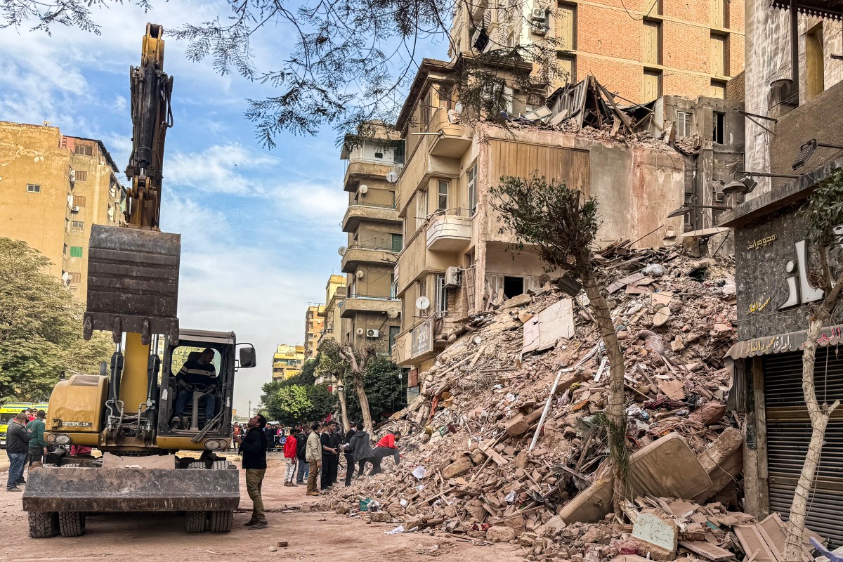 egypt accident collapse