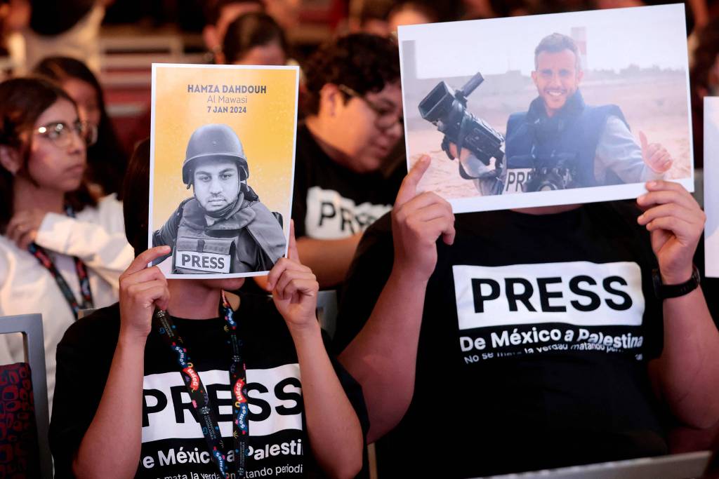 jornalistas gaza