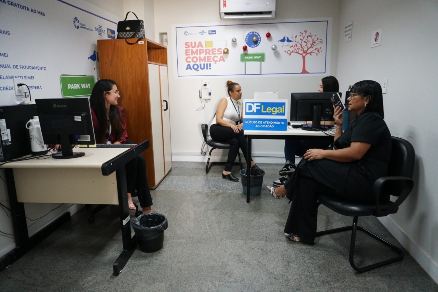 park way é a 18ª ra a receber um núcleo de atendimento da df legal