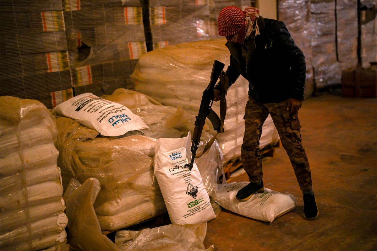syria conflict drugs captagon