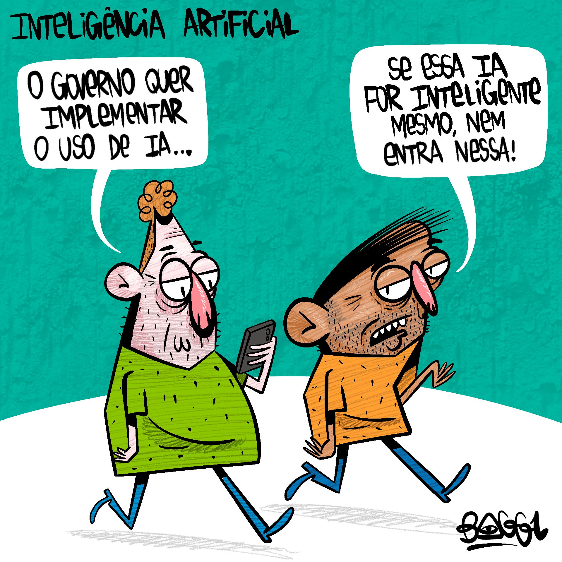 charge inteligência artificial governo