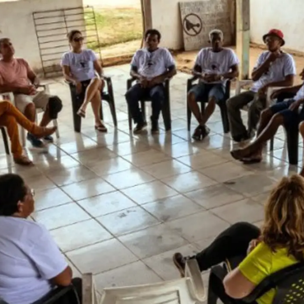 roda de conversa no quilombo laranjituba