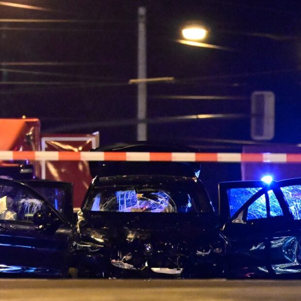 casualties as car crashes into german christmas market: media