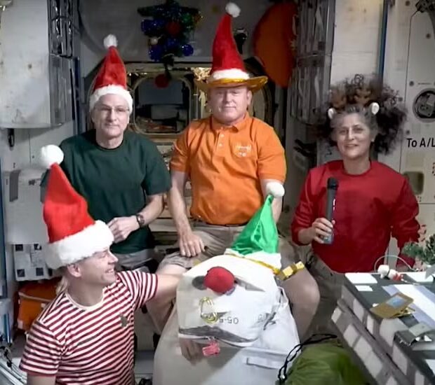 natal no espaço