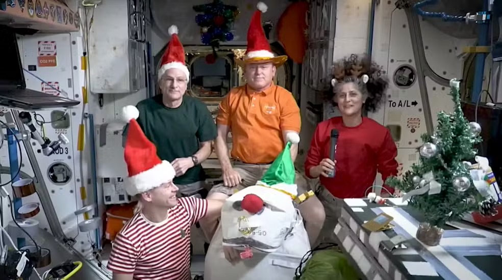 natal no espaço