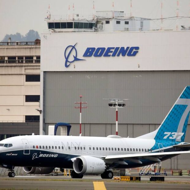 91113021 files in this file photo taken on september 30 2020 a boeing 737 max airliner piloted b
