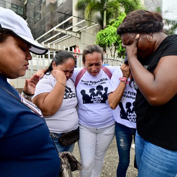 ecuador armed forces disappearance boys protest