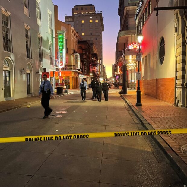 vehicle driven into new year's crowd in new orleans