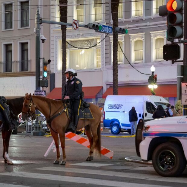 vehicle driven into new year's crowd in new orleans