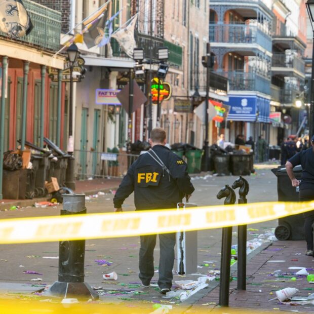vehicle driven into new year's crowd in new orleans