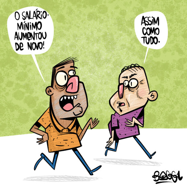 charge aumento salário mínimo tudo