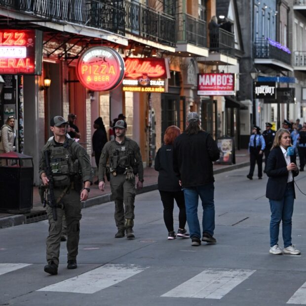 vehicle driven into new year's crowd in new orleans