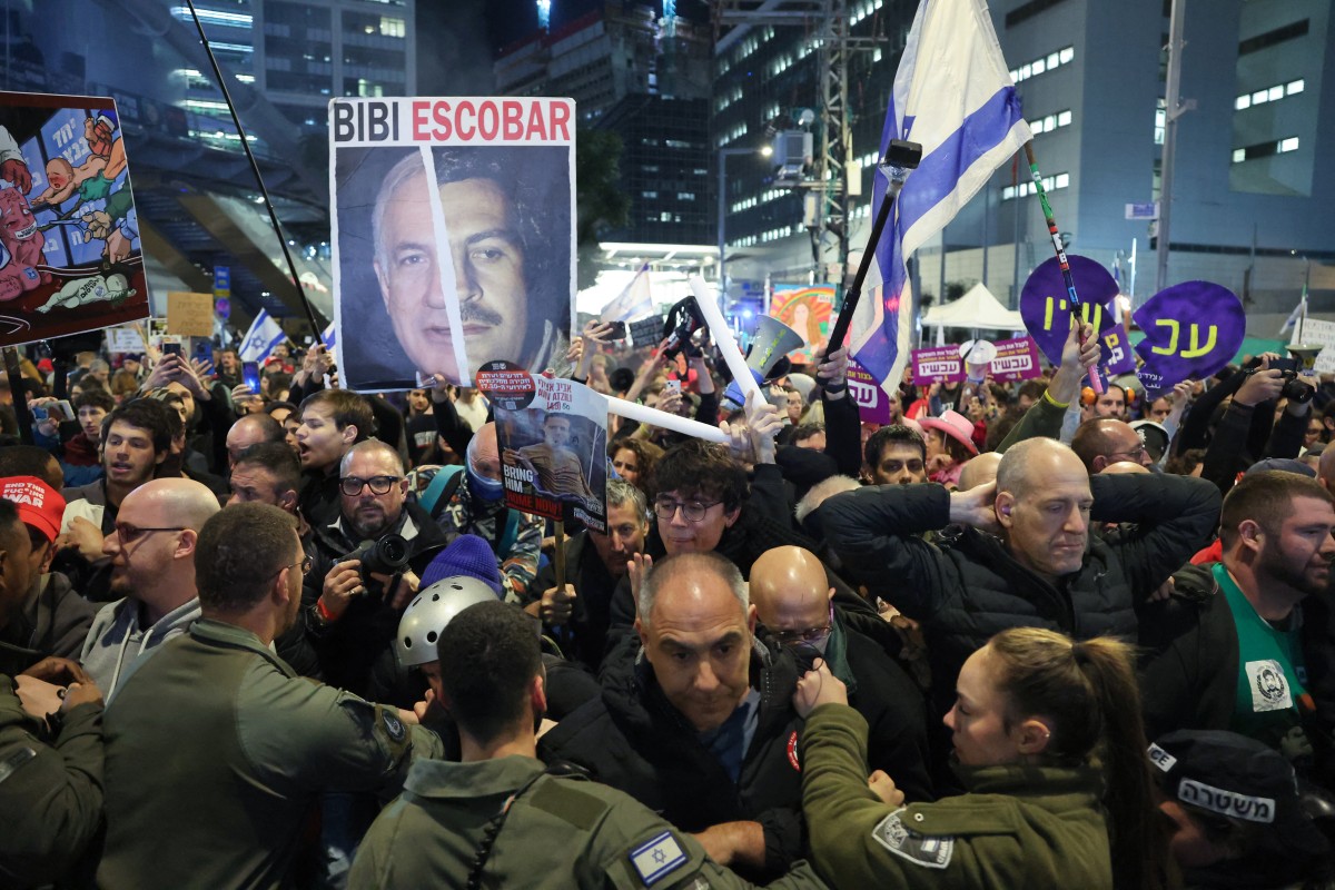 israel palestinian conflict hostages protest