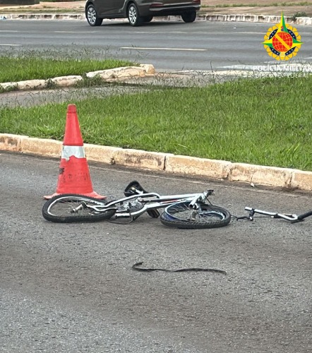 pmdf ciclista bicicleta acidente
