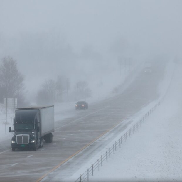 iowa prepares for state's caucuses, as large snowstorm descends on the state