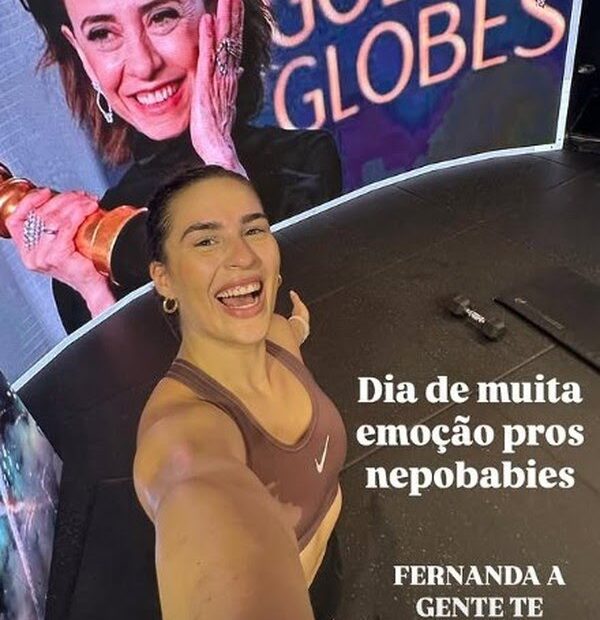 Filha de Renato Aragão defende uso do termo ao exaltar a conquista histórica da atriz brasileira.