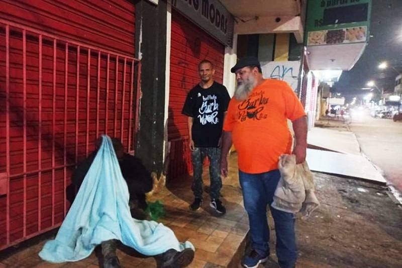 barba na rua materia