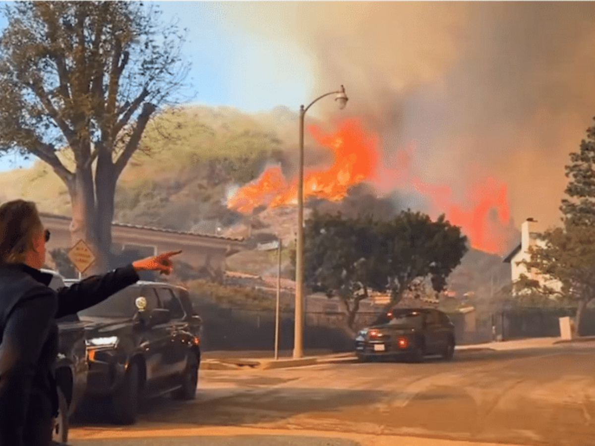 Celebridades como James Woods e Heidi Montag abandonam suas casas às pressas enquanto incêndios devastam Los Angeles, deixando um rastro de destruição e cenas de solidariedade.