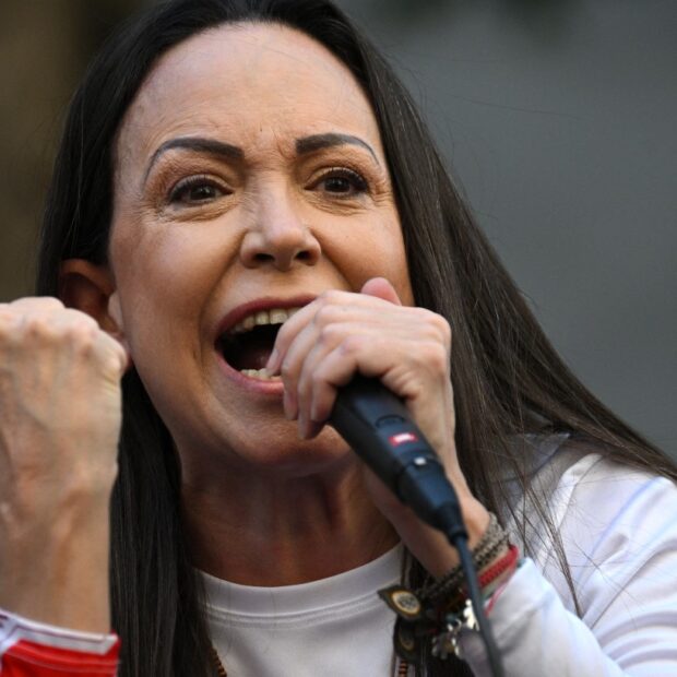 venezuela opposition protest machado