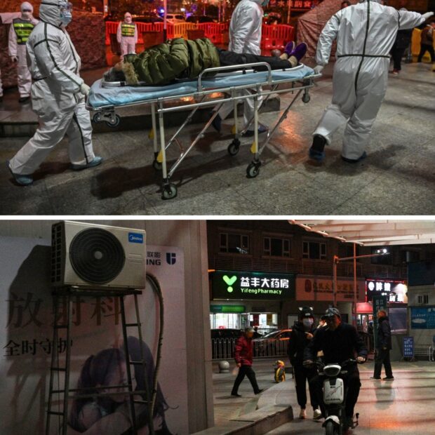 combo china health virus anniversary