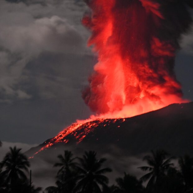 indonesia volcano