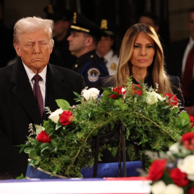 former president jimmy carter lies in state in us capitol rotunda