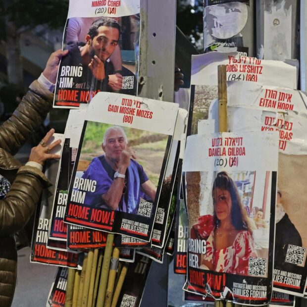 israel palestinian conflict hostages protest