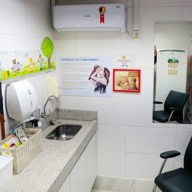 sala de amamentação
