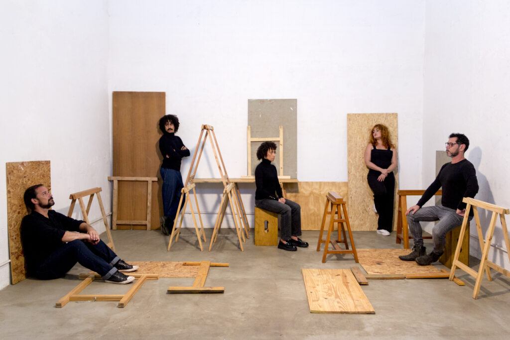 mateus ferrari, lucas lima, maria eleide moreira, camila meskell e abaetê moreira crédito fotógrafo ismael monticelli