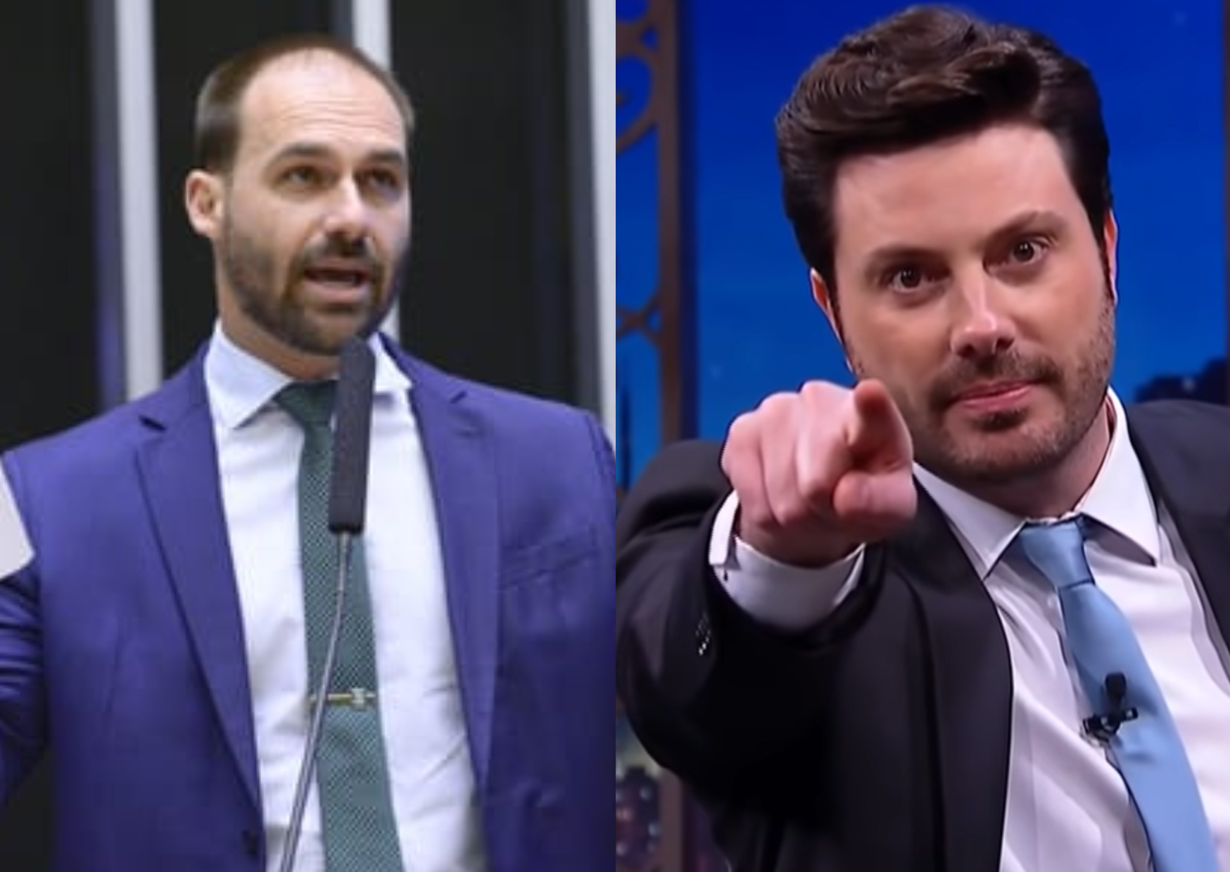 Troca de farpas entre apresentador e deputado volta a esquentar em novo ataque direto à atuação de Eduardo Bolsonaro!