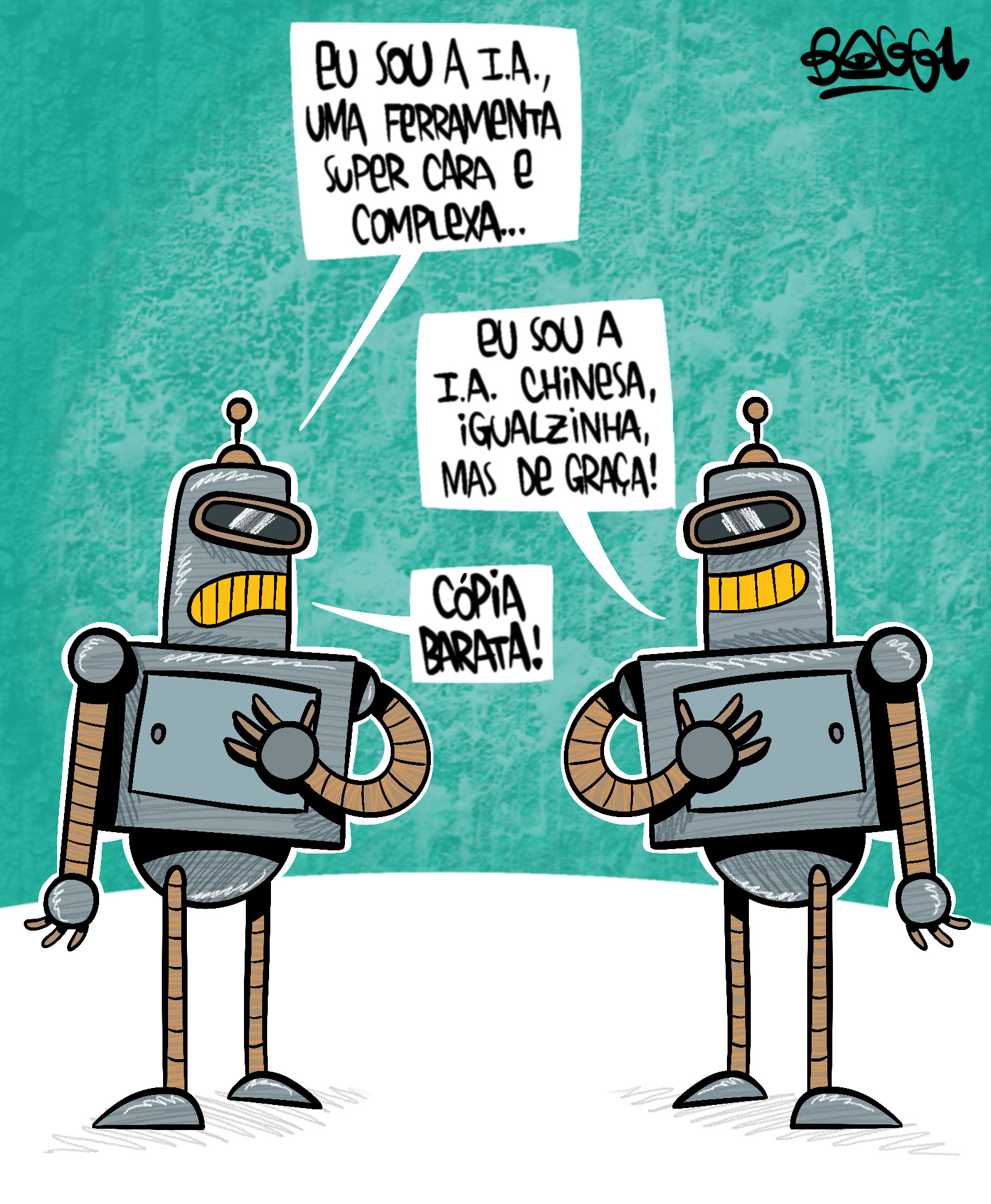 charge inteligência artificial chinesa