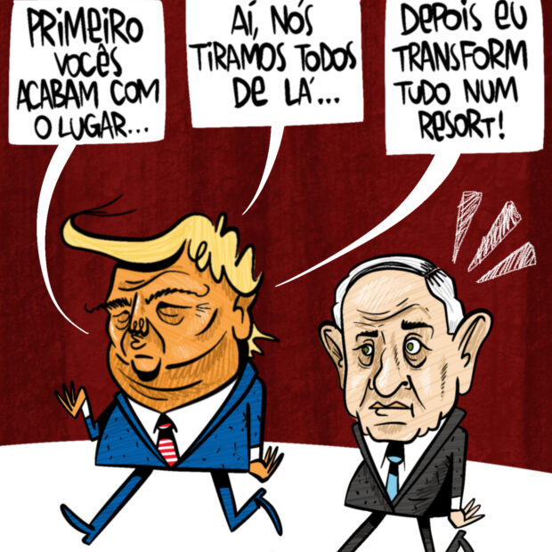 charge trump netanyahu gaza resort