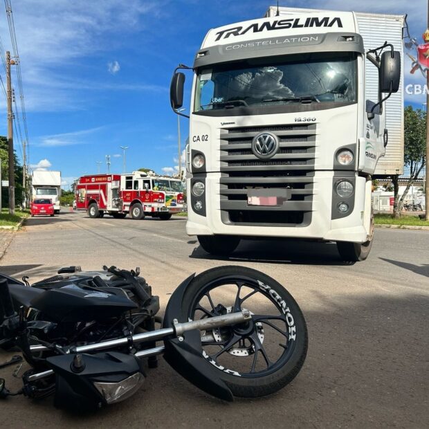 carreta acidente