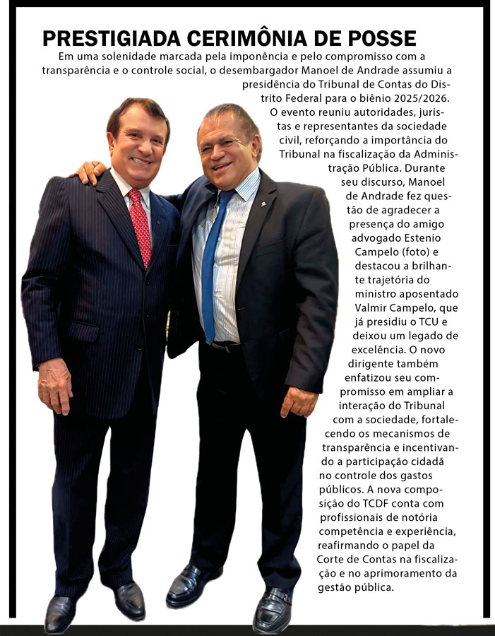 advogado estenio campelo e o desembargador manoel de andrade