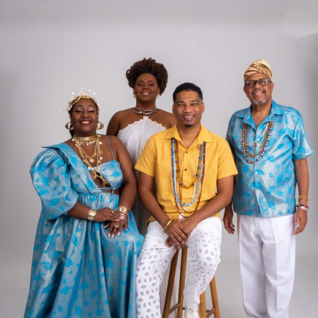 luciana baraúna, irma ferreira, iuri passos e yomar asogbá cred geovane peixoto