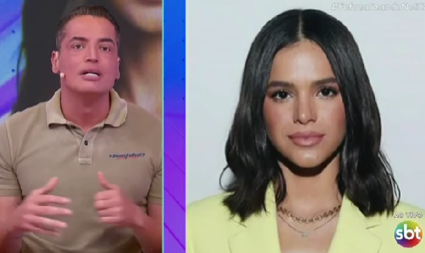 Apresentador do Fofocalizando reconheceu erro e elogiou a atriz após fazer comentários injustos sobre ela.