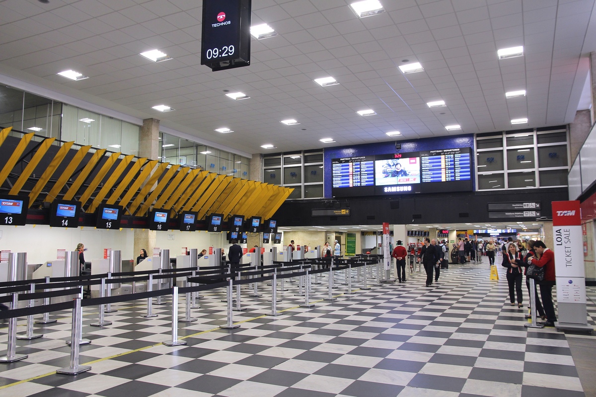 congonhas airport, sao paulo