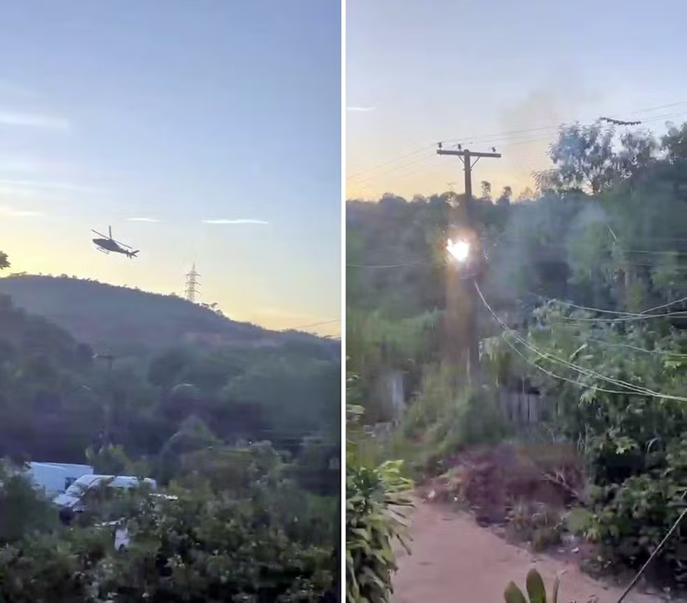 helicóptero tiros rio