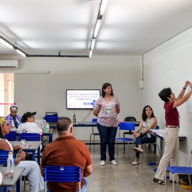 oficina avalia a saúde