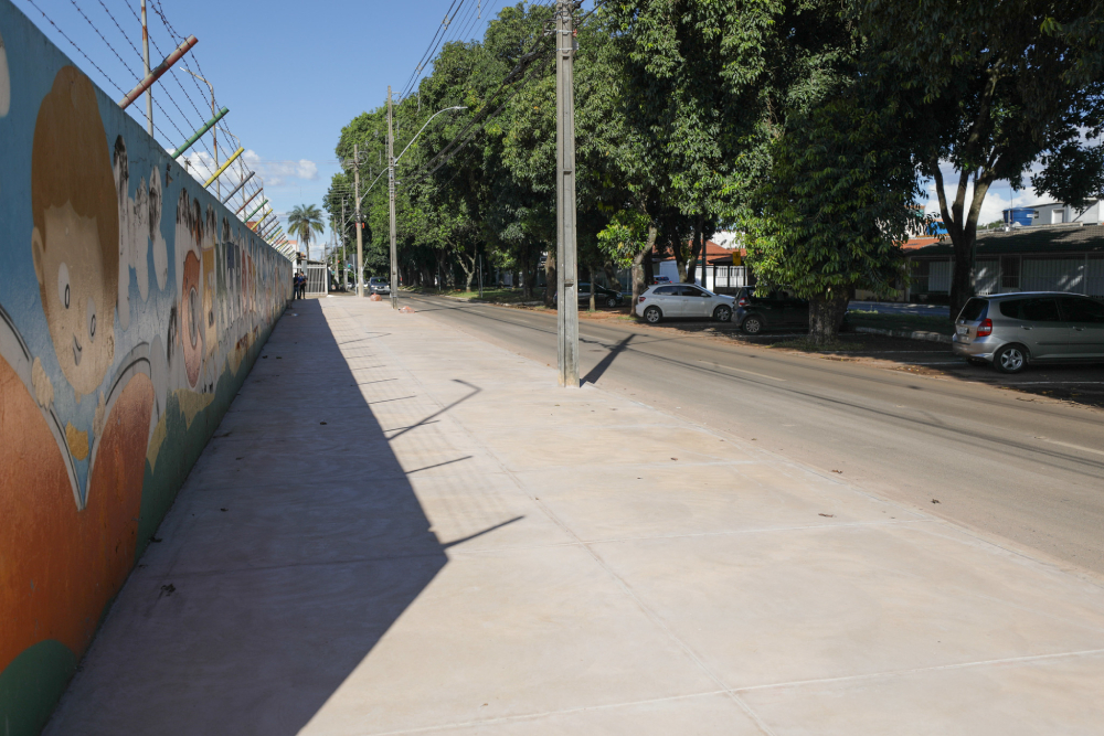 calçadas nos arredores de escolas no núcleo bandeirante são reformadas (1)