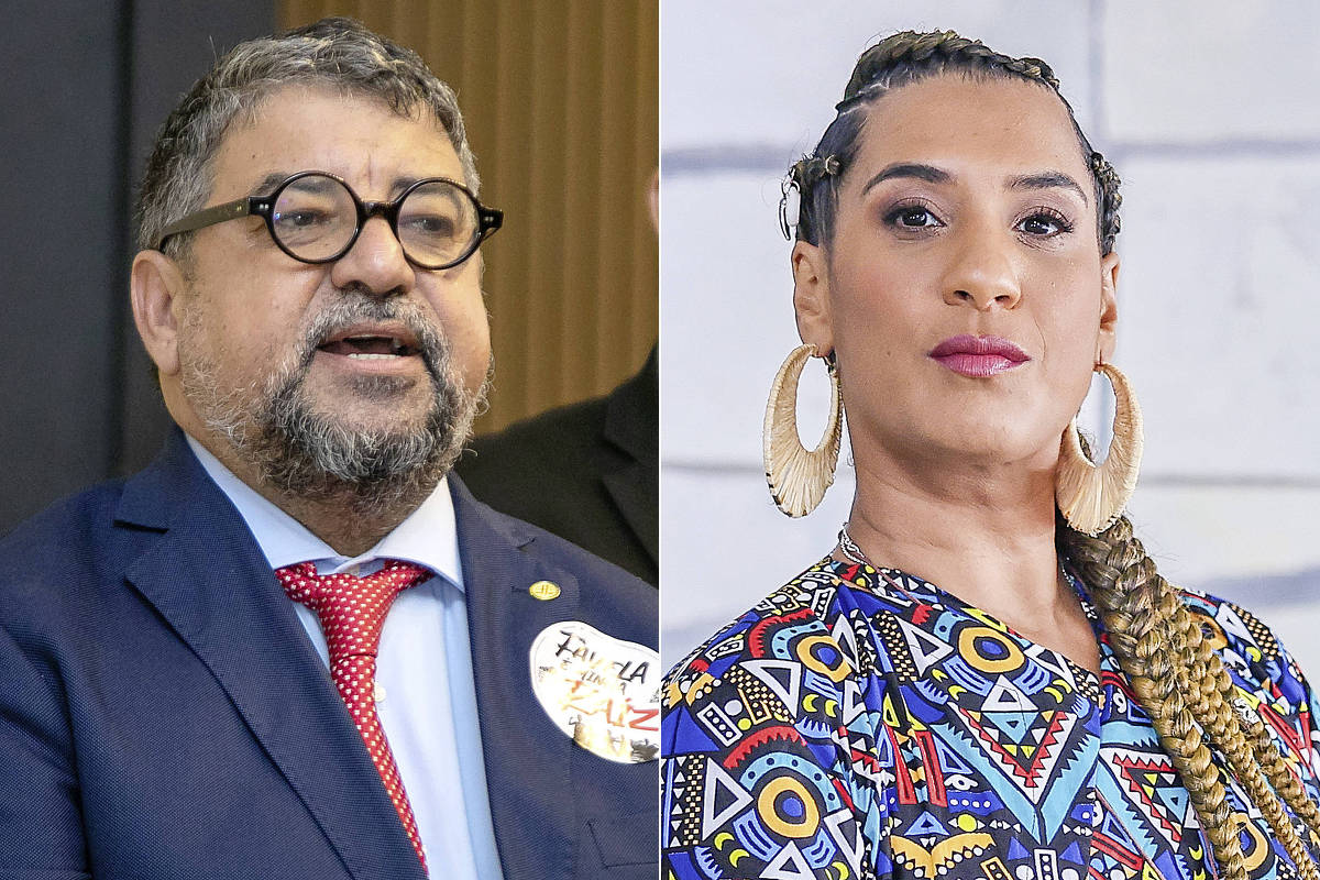 washington quaquá, prefeito de maricá, e anielle franco, ministra da igualdade racial