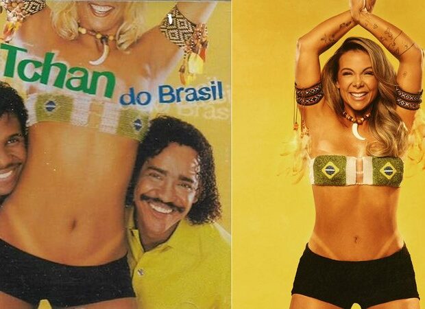 Eterna Loira do Tchan celebra 30 anos de carreira com looks nostálgicos