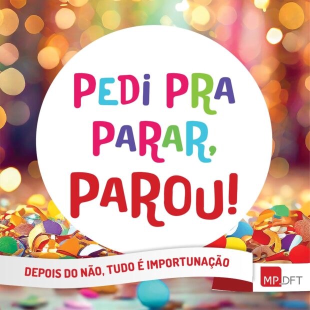pedi pra parar parou